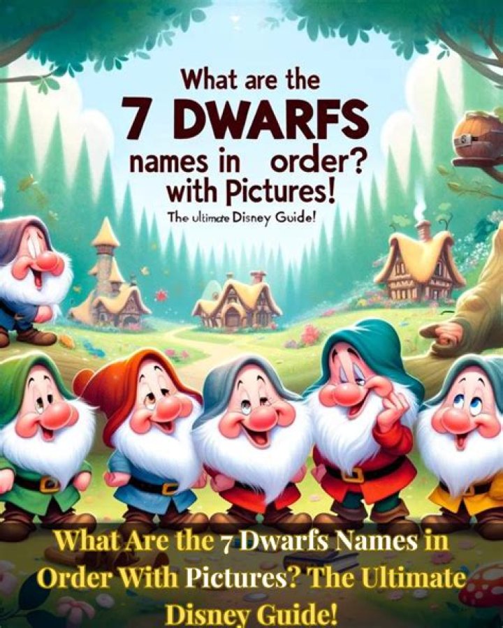 7 Dwarfs Name List: A Comprehensive Guide to the Enchanting Characters