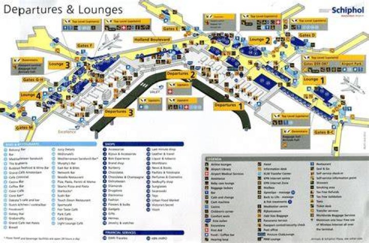 Amsterdam Schiphol Airport Map: Your Comprehensive Guide