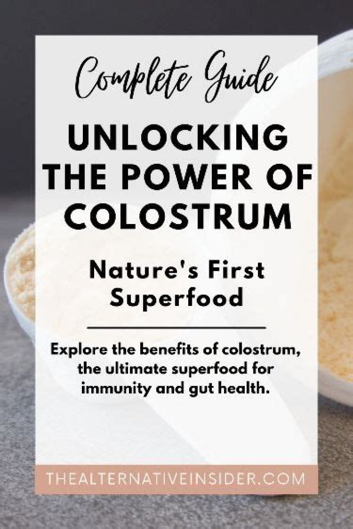 Best Way to Take Armra Colostrum: Unlocking the Power of Nature's Superfood