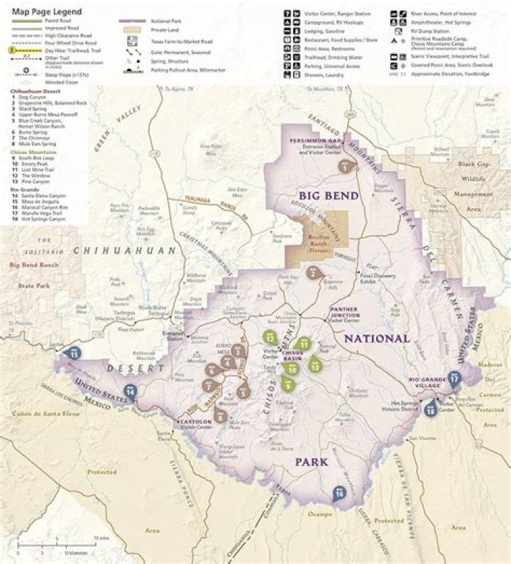 Big Bend National Park Location Map: Your Ultimate Guide to Exploring This Texas Treasure
