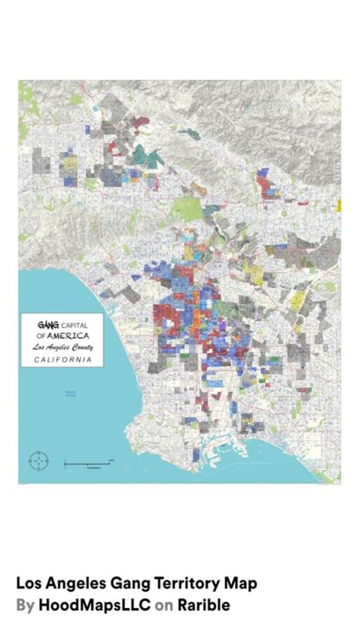 Bloods and Crips Map USA: Understanding the Geography of Rivalries
