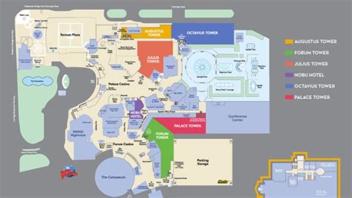 Caesars Palace Las Vegas Map: Your Ultimate Guide to Navigating the Iconic Resort