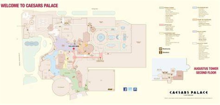 Caesars Palace Map Las Vegas: Your Ultimate Guide to the Iconic Resort