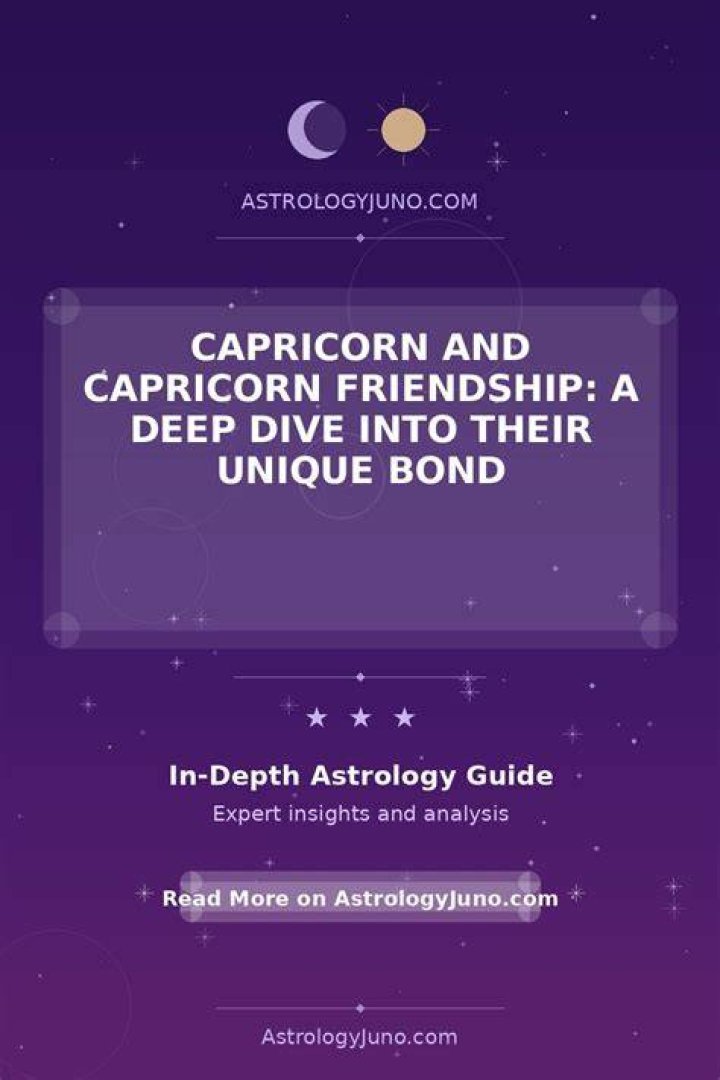 Cancer and Capricorn Compatibility in Friendship: A Deep Dive into Their Bond