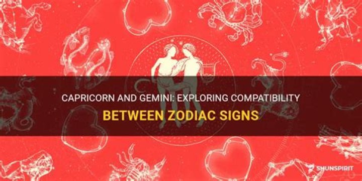 Capricorn vs Gemini Compatibility: Exploring the Dynamics of Earth and Air Signs