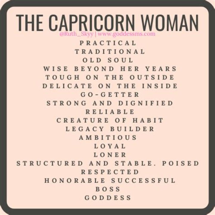 Capricorn Woman Traits and Characteristics: Unveiling the Strengths and Depths