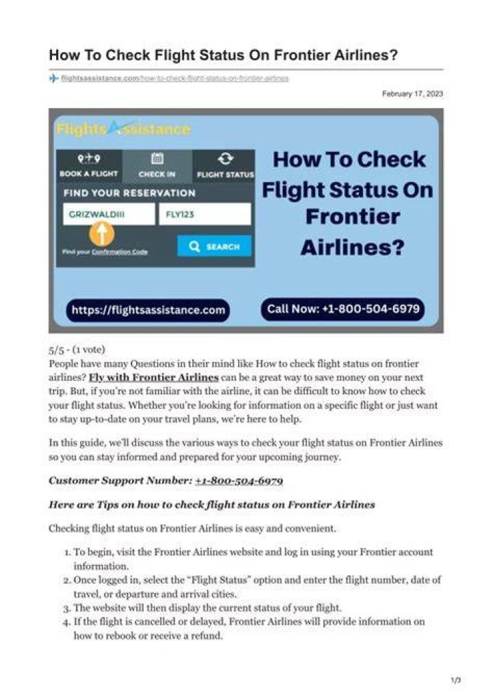 Check Flight Status Frontier: Your Ultimate Guide to Stay Updated