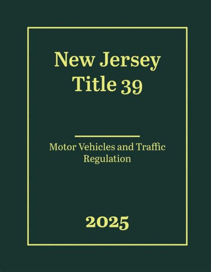 Comprehensive Guide to Motor and Vehicle Laws in New Jersey