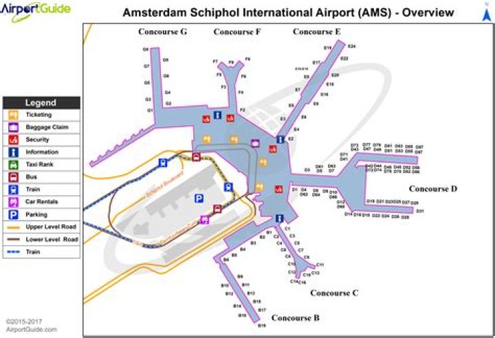 Comprehensive Map of Amsterdam Schiphol Airport: Your Ultimate Travel Guide