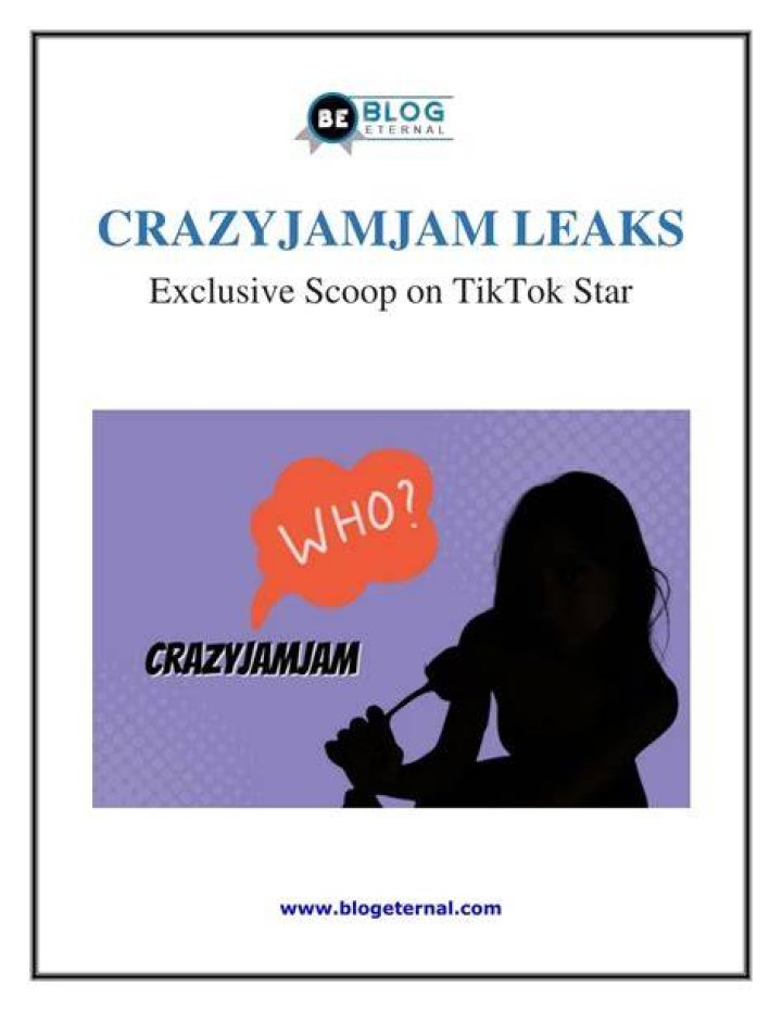 CrazyJamJam Leaked: A Comprehensive Analysis and Guide