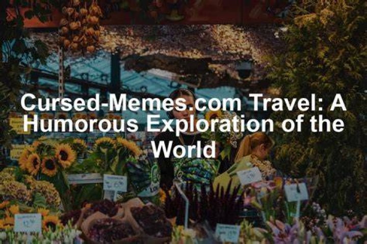 Cursed Memes: Exploring the Darkly Humorous World of www.cursed-memes.com