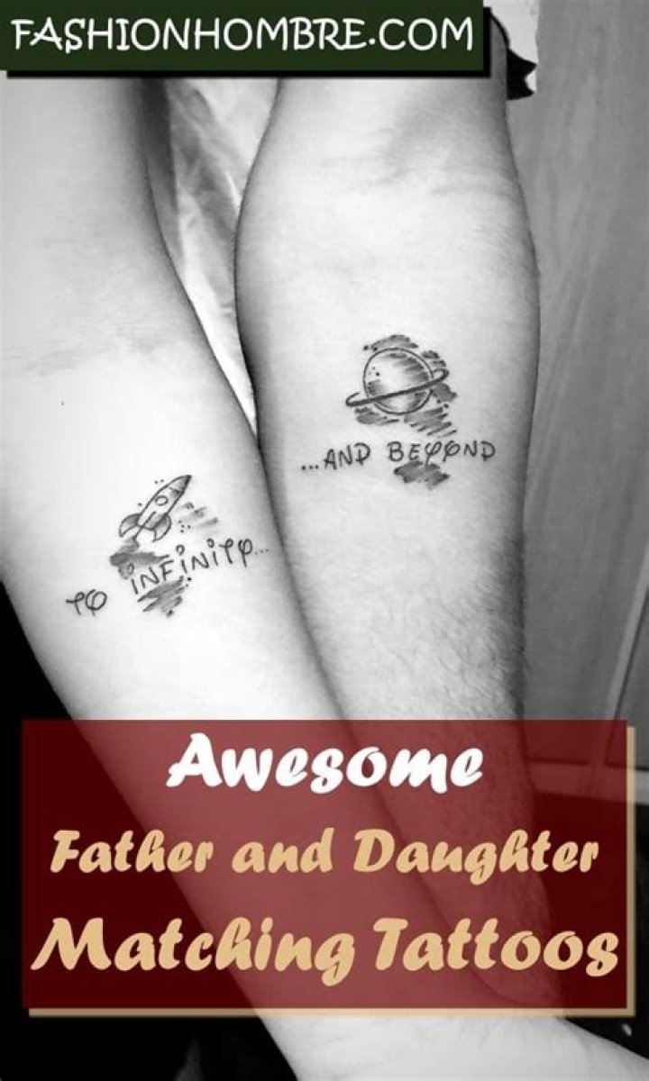 Daughter and Father Matching Tattoos: A Heartfelt Bond That Stands the Test of Time
