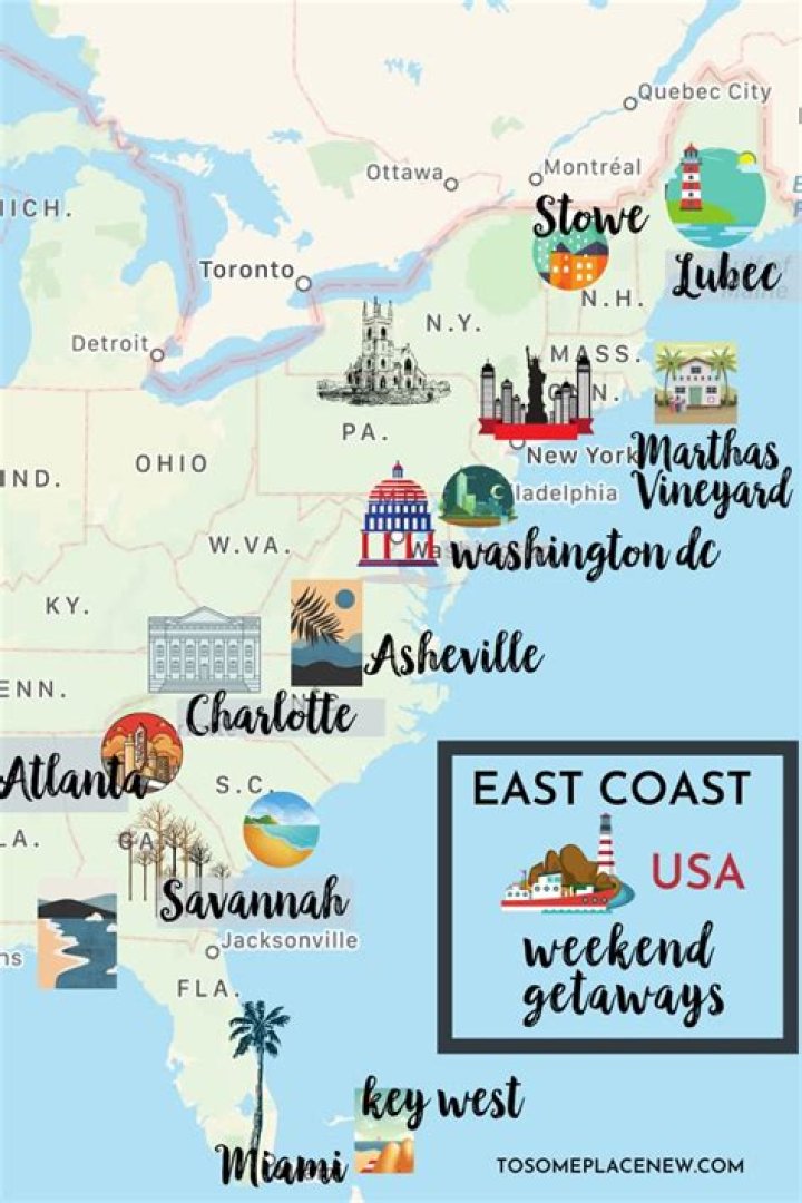 Discover the Best East Coast America Tourist Attractions