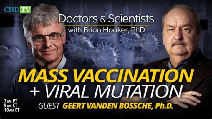 Dr. Geert Vanden Bossche: The Controversial Voice in Vaccine Science