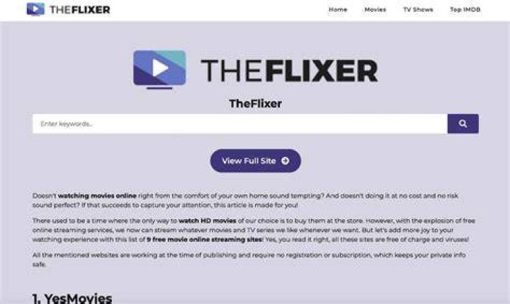 Flixer.to: Your Ultimate Destination for Streaming Movies and TV Shows
