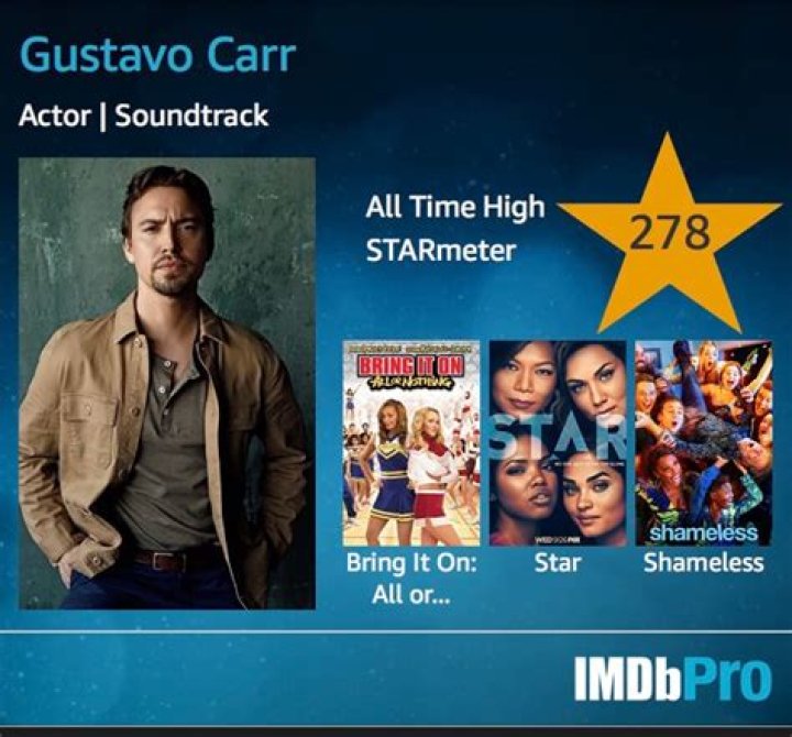 Gus Carr: The Rising Star in the Entertainment World