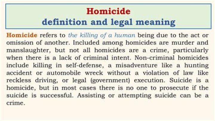 Homicide Meaning: Understanding the Legal and Social Implications