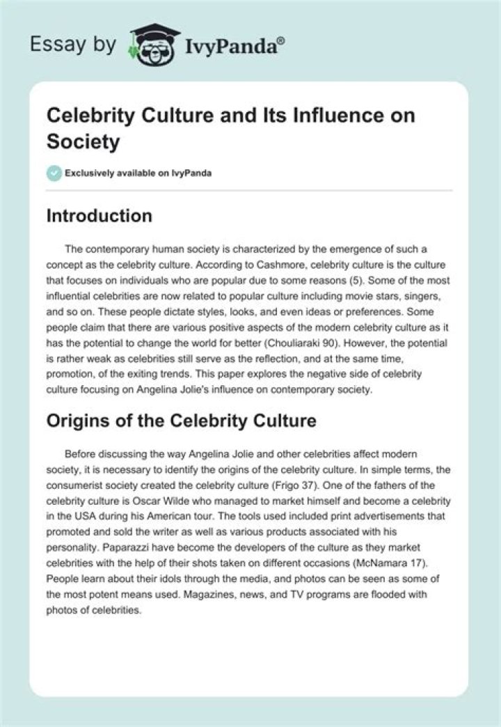 How Do Celebrities Influence Society: A Comprehensive Exploration