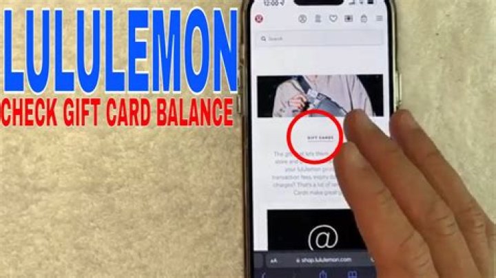How to Check Balance on Lululemon Gift Card: A Comprehensive Guide