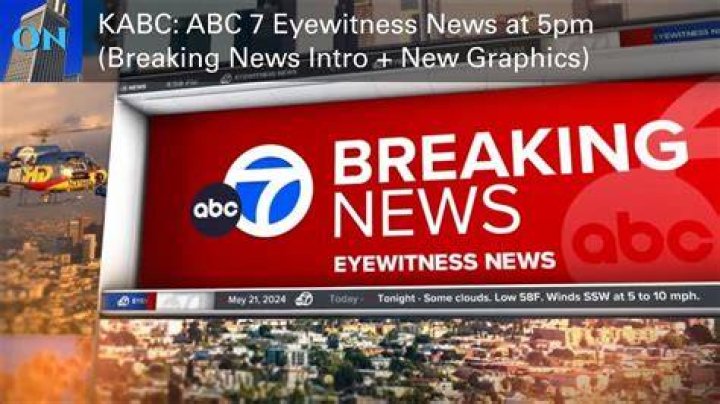 KABC Breaking News: Your Trusted Source for the Latest Updates