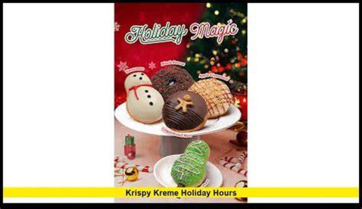 Krispy Kreme Hours on Christmas Eve: A Guide for Sweet Holiday Treats