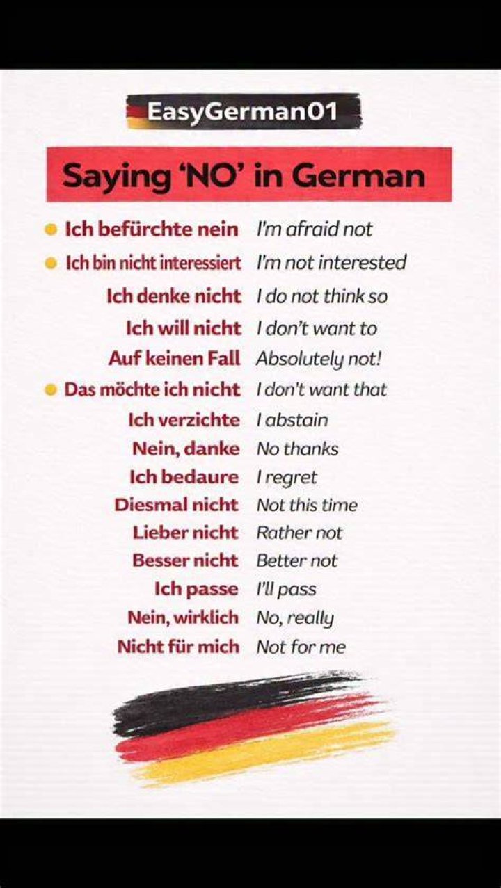 Mastering "Nein" in German: A Comprehensive Guide to Saying No with Confidence