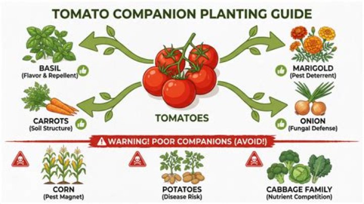 Mastering the Art of Companion Planting: The Ultimate Layout Guide for Growing Tomatoes