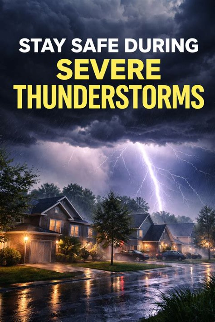 Severe Thunderstorm Warning: Stay Safe and Informed