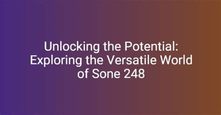 Sone 248 Link: Unlocking the Ultimate Resource for Digital Enthusiasts