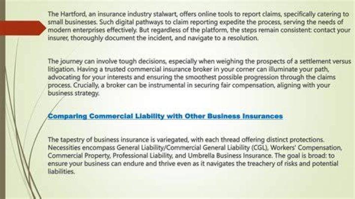 The Hartford Business Liability Insurance: Comprehensive Coverage for Your Business Needs