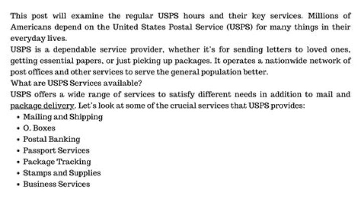 USPS US: Your Comprehensive Guide to the United States Postal Service