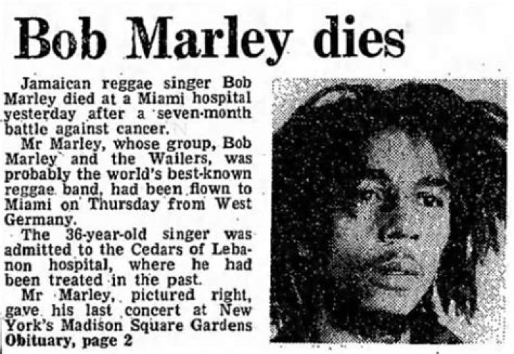 What Did Bob Marley Die of and What Age? Unveiling the Truth Behind the Legend&rsquo;s Passing