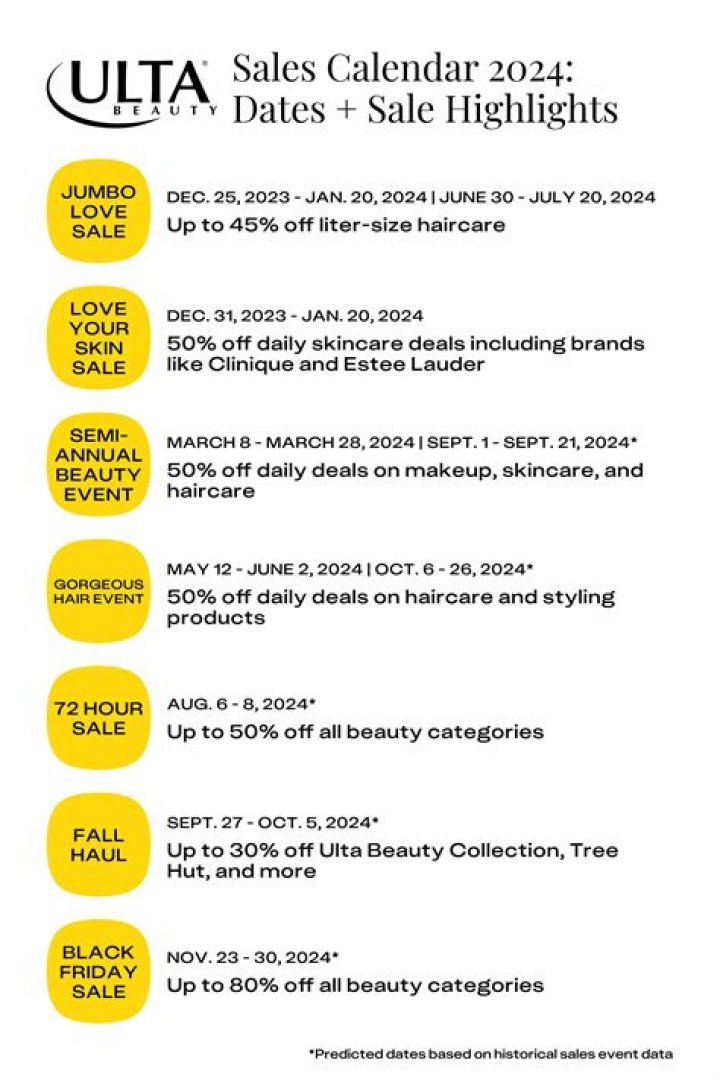 When is the Ulta JumboSale 2024? Your Ultimate Guide to the Biggest Beauty Event of the Year