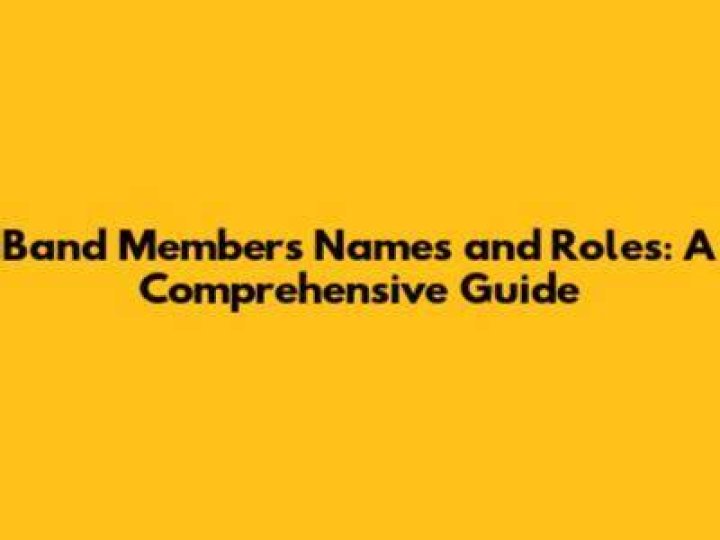 Who Is in The Rollingtones Band? A Comprehensive Guide to Their Members and History