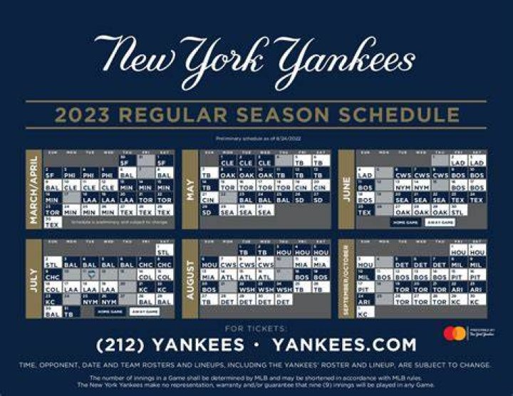 Yankees 2024 Home Schedule: A Comprehensive Guide for Fans